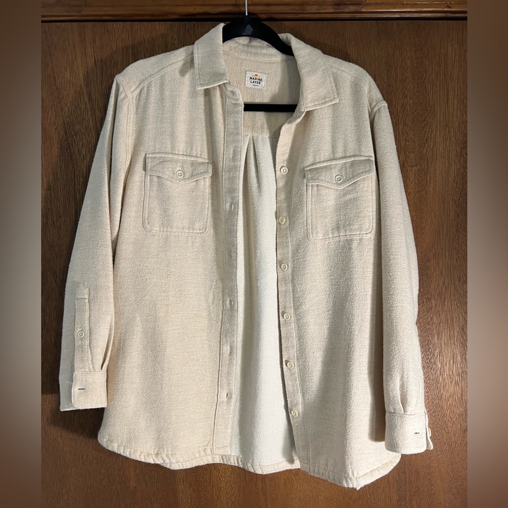 Marine Layer Button Down Shacket